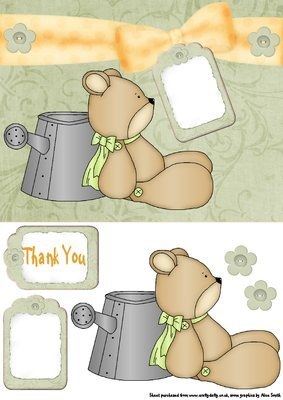 Thank You Bear Instant Download