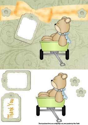 Thank You Bear 5 Instant Download