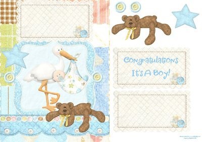 Congratulations It's A Boy! Instant Download
