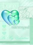 CD471 Be My Valentine Green A4