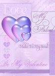 CD468 Be My Valentine Lilac A4 Instant Download
