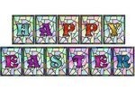 Happy Easter Stained Glass CD477