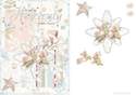 Heavenly Christmas Snowflake Pink Instant Download