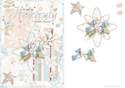 Heavenly Christmas Snowflake Blue Instant Download