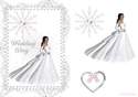 Wedding Day White Dress 3 CD343 Instant Download