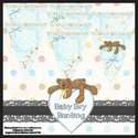 New Baby Boy Bunting Instant Download