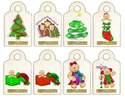 Xmas Tags 3 Instant Download