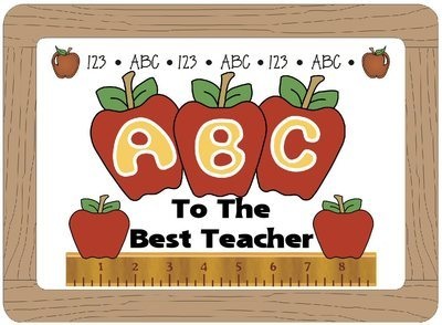 To The Best Teacher CD483 Instant Download