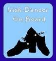 Car Sign Irish Dancer On Board Heavy Shoe Boy Instant Download