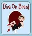 Car Sign Diva On Board Blonde Instant Download