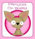 Car Sign Princess On Board Instant Download