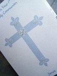 Holy Communion Blue Cross CD247