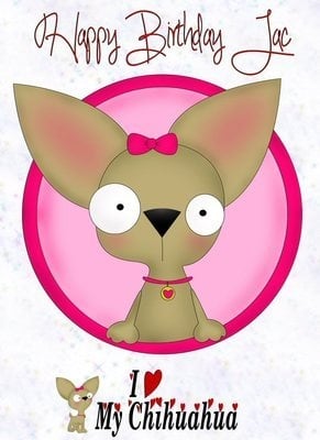 I Love My Chihuahua CD556