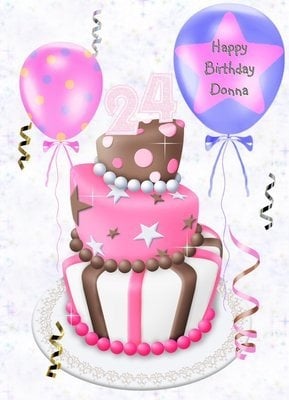 Topsy Turvy Birthday Pink CD559