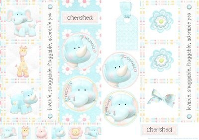 Cherished Adorable Boy CD542 Instant Download