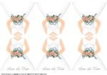 Wedding Dress Save The Date Instant Download