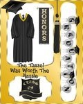 Graduation Boy Black Gown CD586