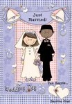 Just Married Ethnic Groom CD599