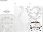 Money Envelope White Car Pink Heart Instant Download