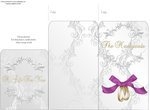 Money Envelope Wedding Rings Merlot Bow Instant Download