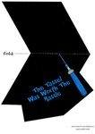 Mortar Board Shaped Card Hassel Blue Tassel Instand Download