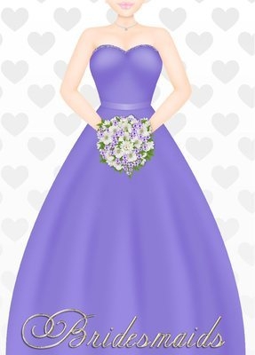 Bridesmaid Purple CD652