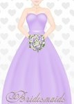 Bridesmaid Lavender CD652