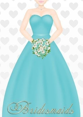 Bridesmaid Aqua CD652