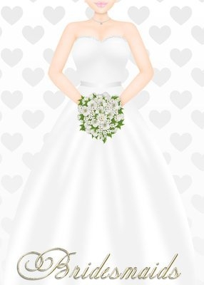 Bridesmaid White CD652