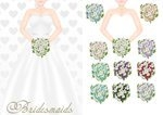 Bridesmaid White CD652 Instant Download