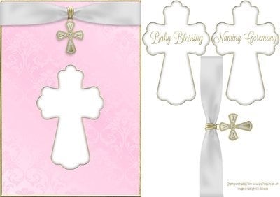 Blessing & Naming Ceremony Girl CD660 Instant Download