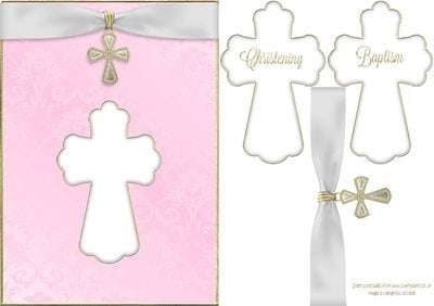 Christening & Baptism Girl CD660 Instant Download