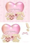 Valentine Bunnies CD474 Instant Download