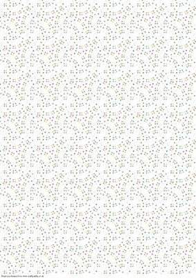 Wedding Confetti Backing Paper Instant Download