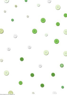 Baby Green Buttons Paper Instant Download