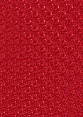 Red Glitter Backing Paper 