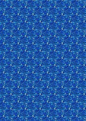 Blue Glitter Backing Paper 