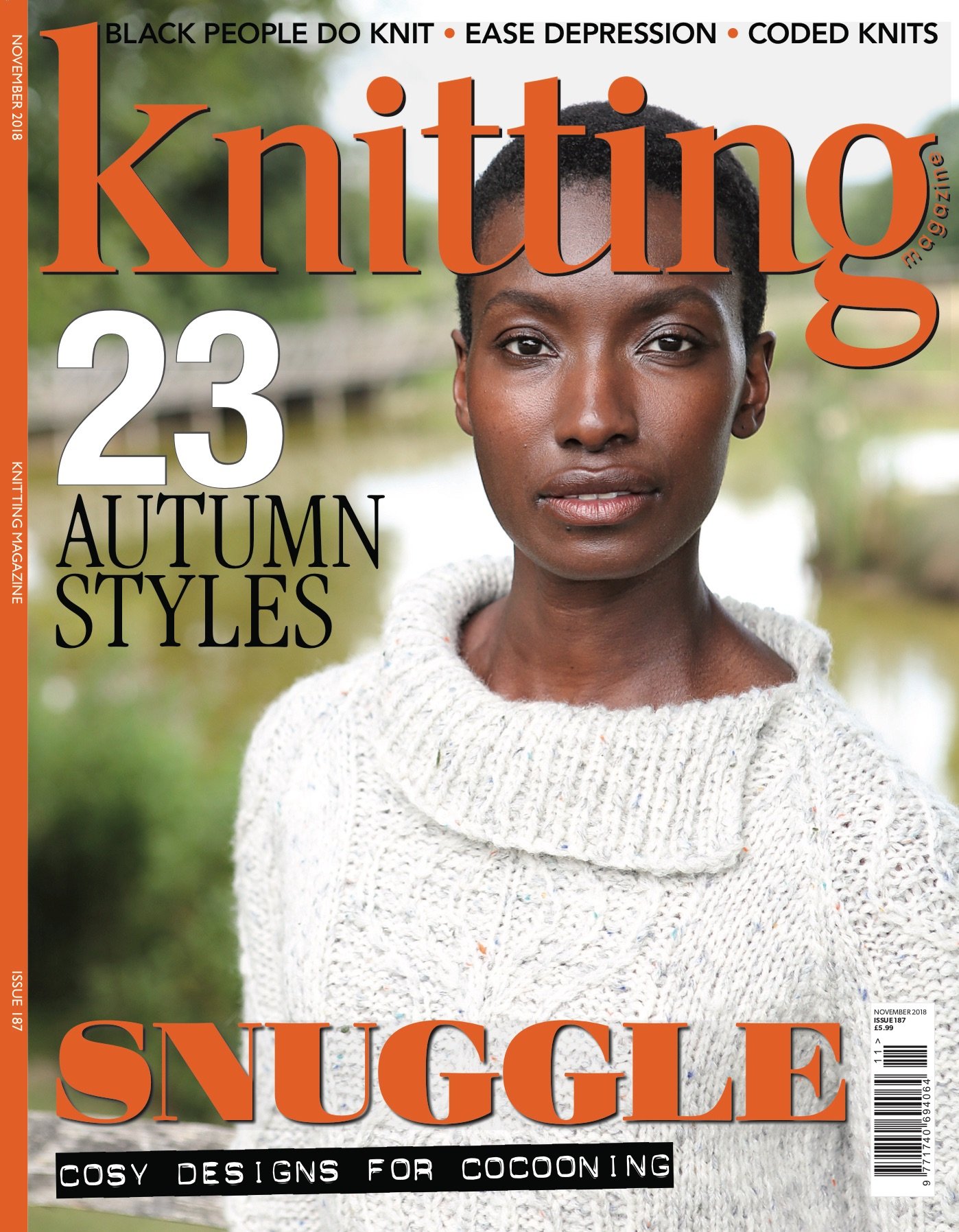 Cover of Knitting Magazine isue 187