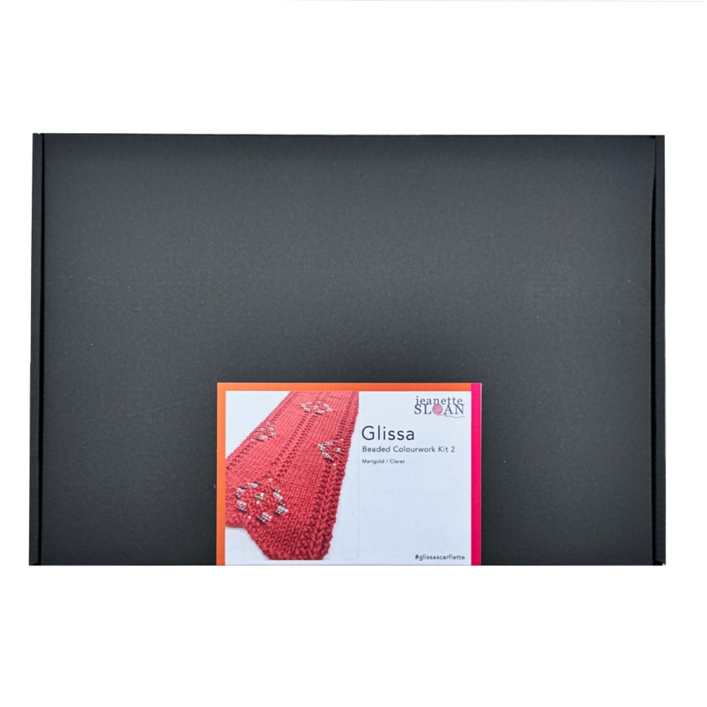Glissa scarflette kit - Mari / Claret