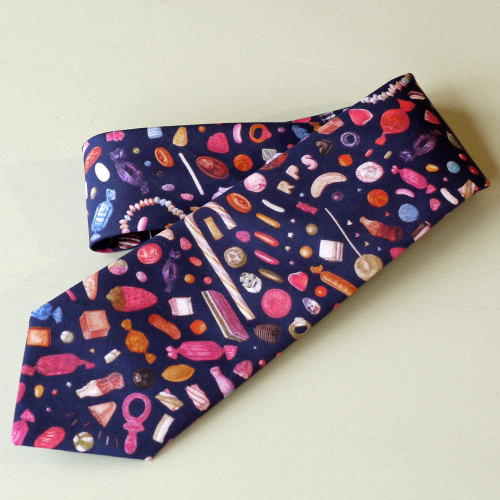 Hand-stitched Liberty tana lawn tie - Truly Scrumptious