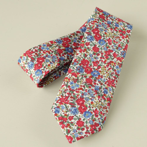 Floral Liberty tana lawn tie - Emma and Georgina