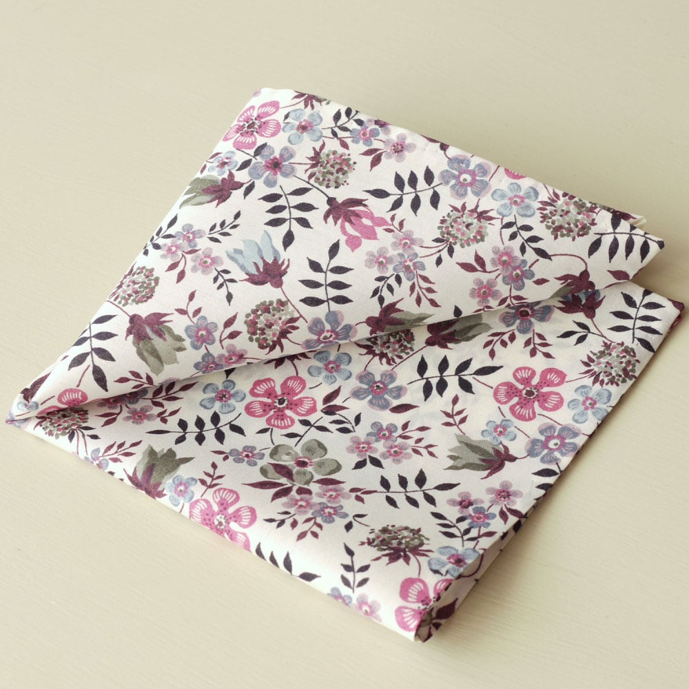 Liberty print floral pocket square - Edenham