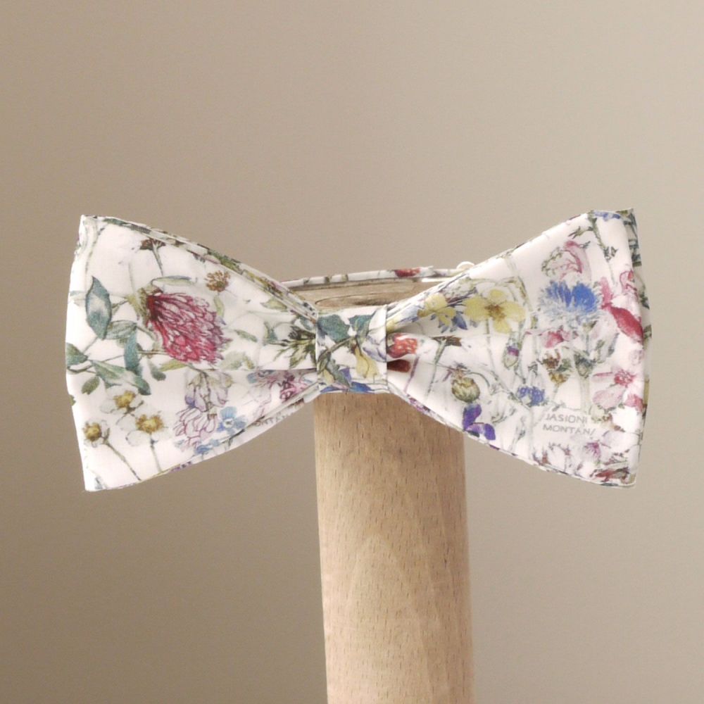 Liberty print Wild Flowers bow tie