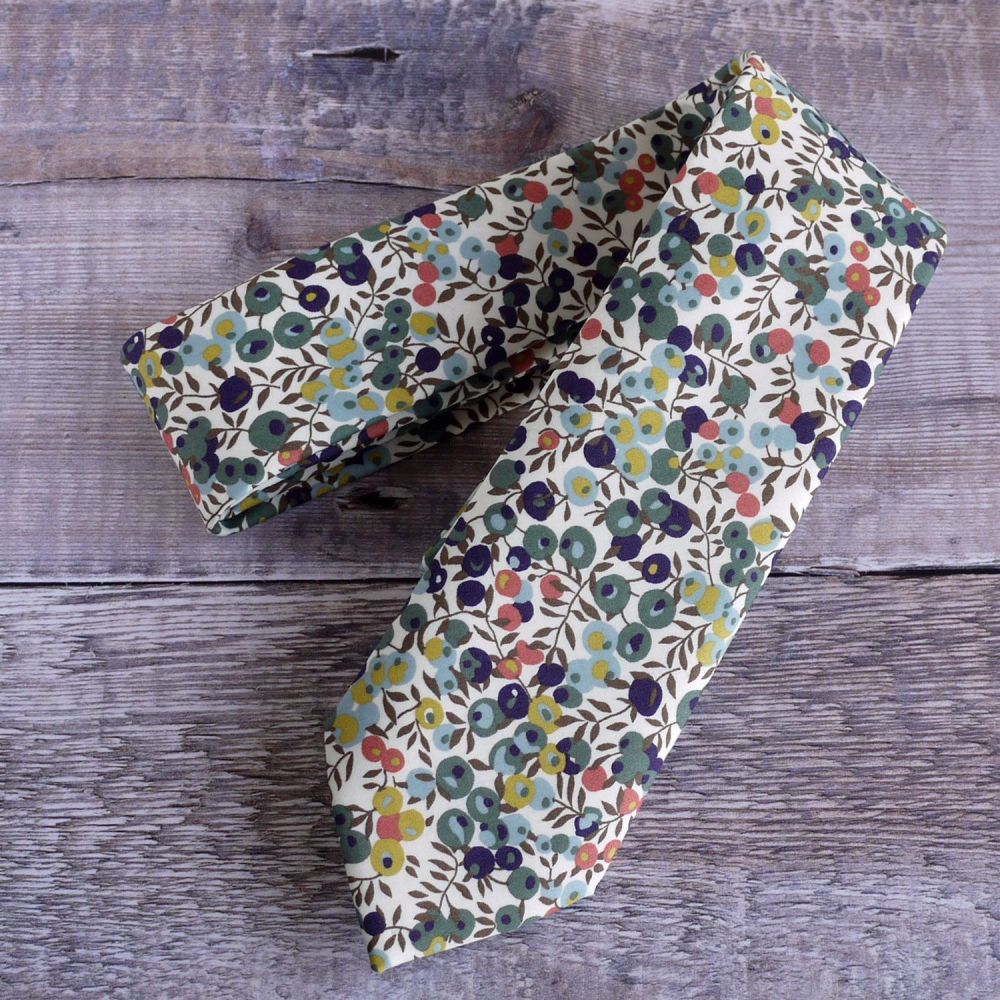 Liberty print tie - Wiltshire Berry