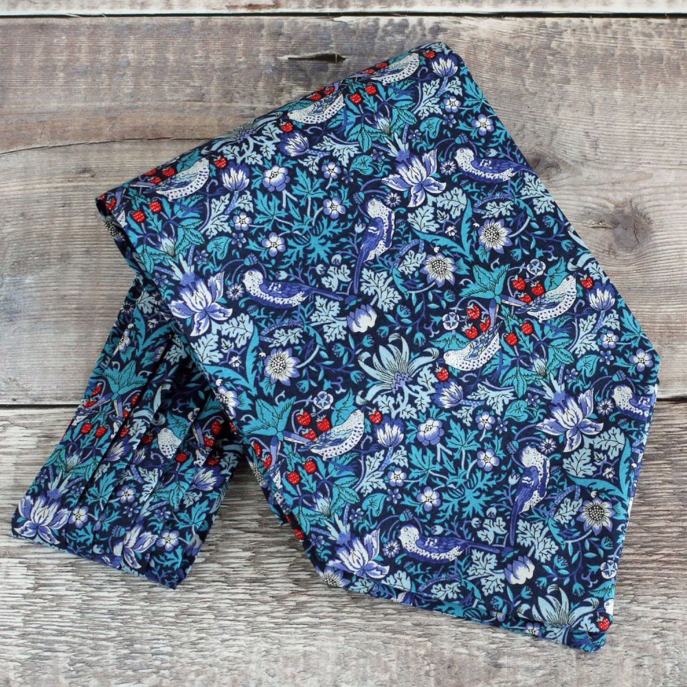 Liberty Strawberry Thief tana lawn cravat