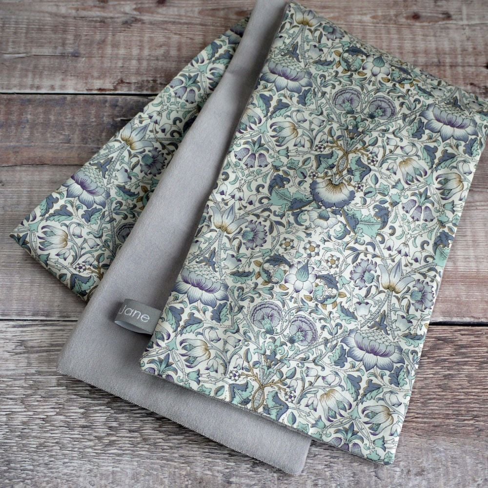 Liberty Lodden and Grey Velveteen Scarf