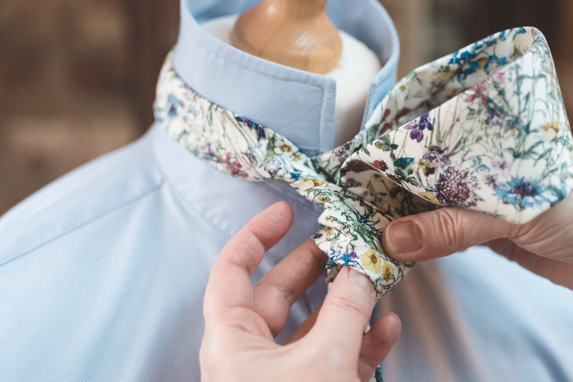 Liberty print tie