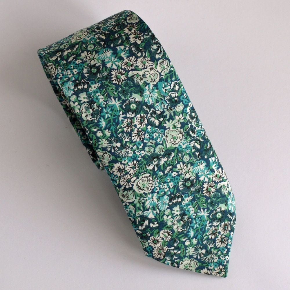 Custom listing for hand-stitched Liberty print ties