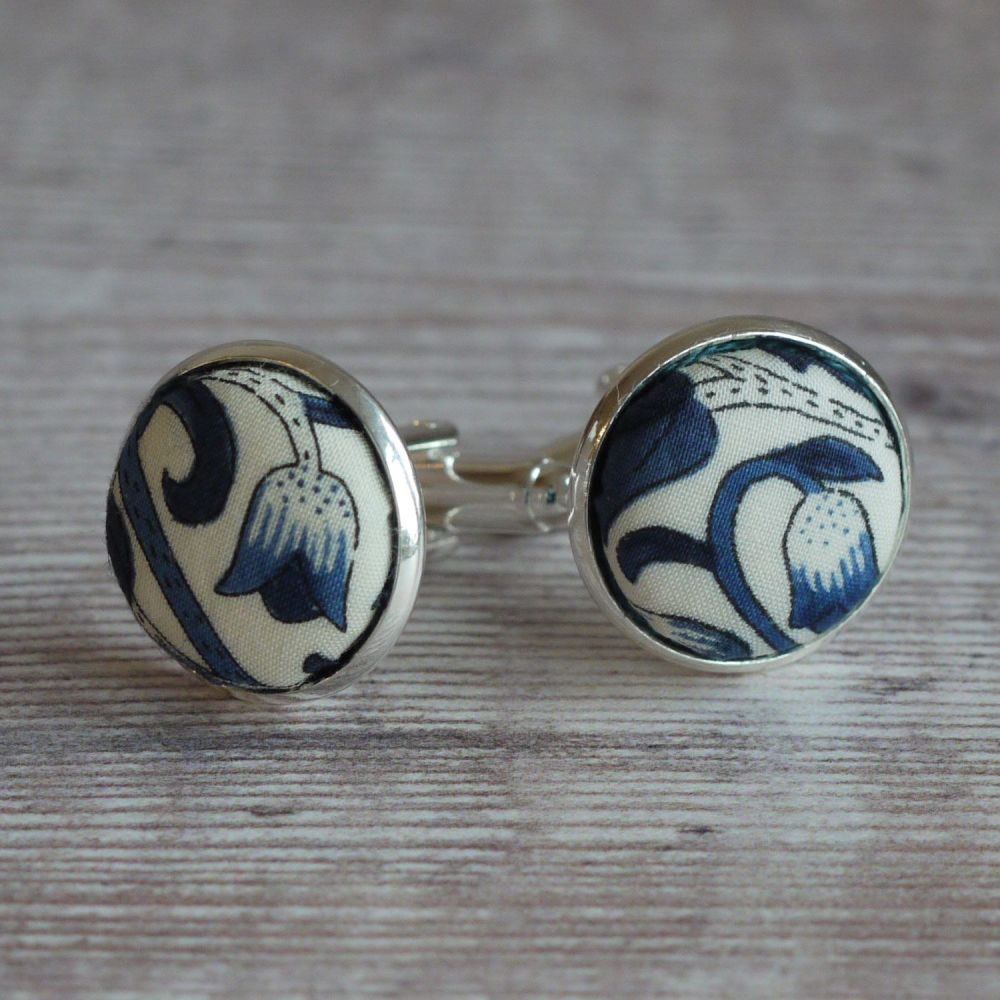 Liberty design Lodden cufflinks - Lodden navy