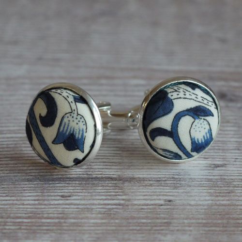 Liberty design Lodden cufflinks - Lodden navy